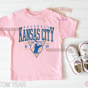 Kansas City Baseball Fan Youth t-shirt, Kansas City Ballgame Toddler Tee, Kansas City baseball fan tee, Baseball BBD12 image 3
