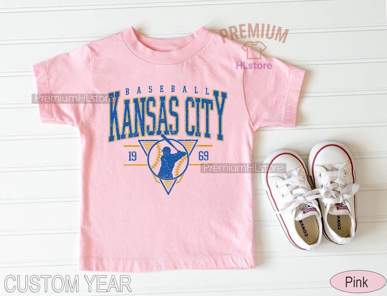 Kansas City Baseball Fan Youth t-shirt, Kansas City Ballgame Toddler Tee, Kansas City baseball fan tee, Baseball BBD12 image 3