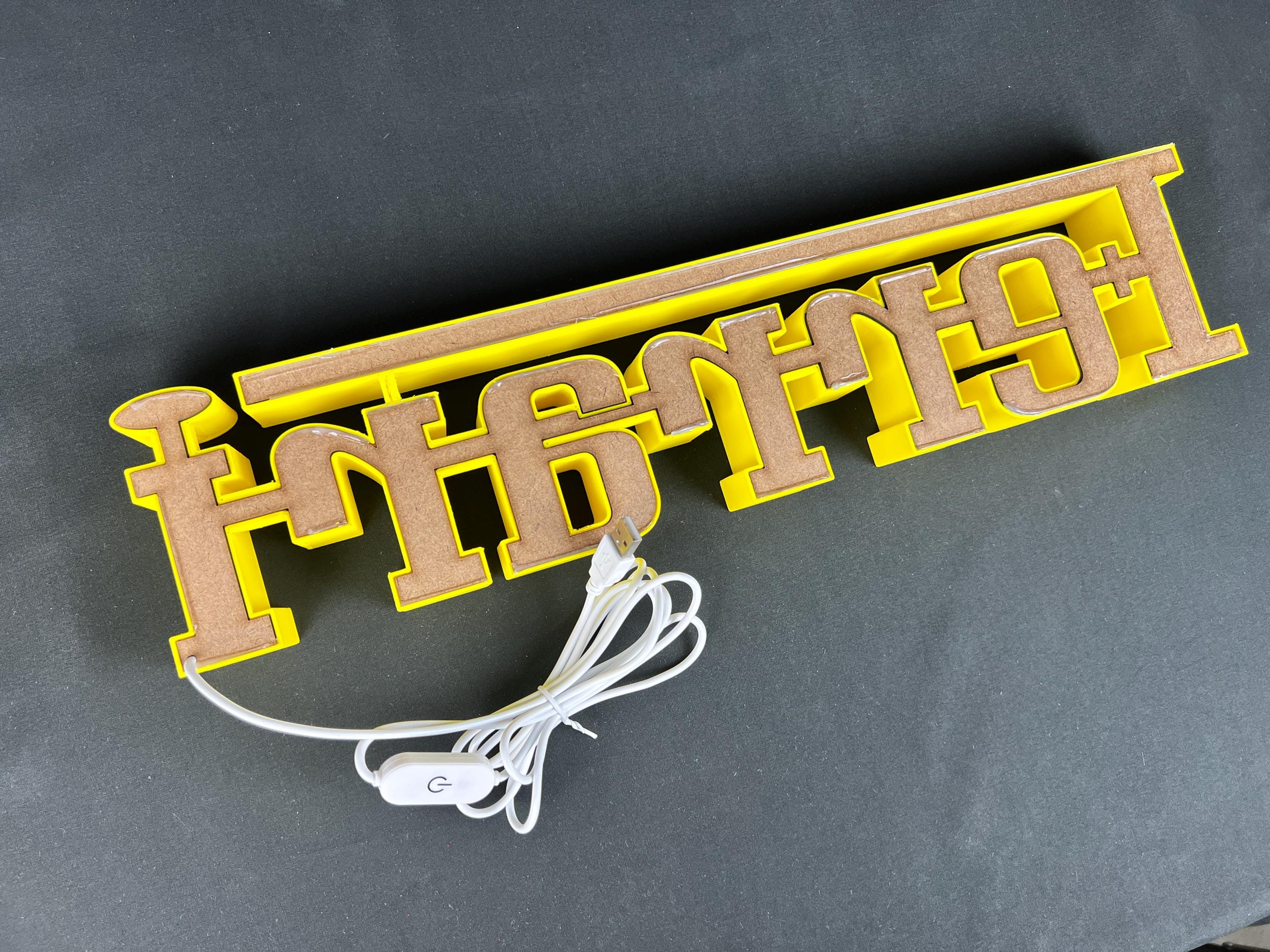 Ferrari Lighted Sign LED Neon Logo Cavallino Lamborghini Porsche ...