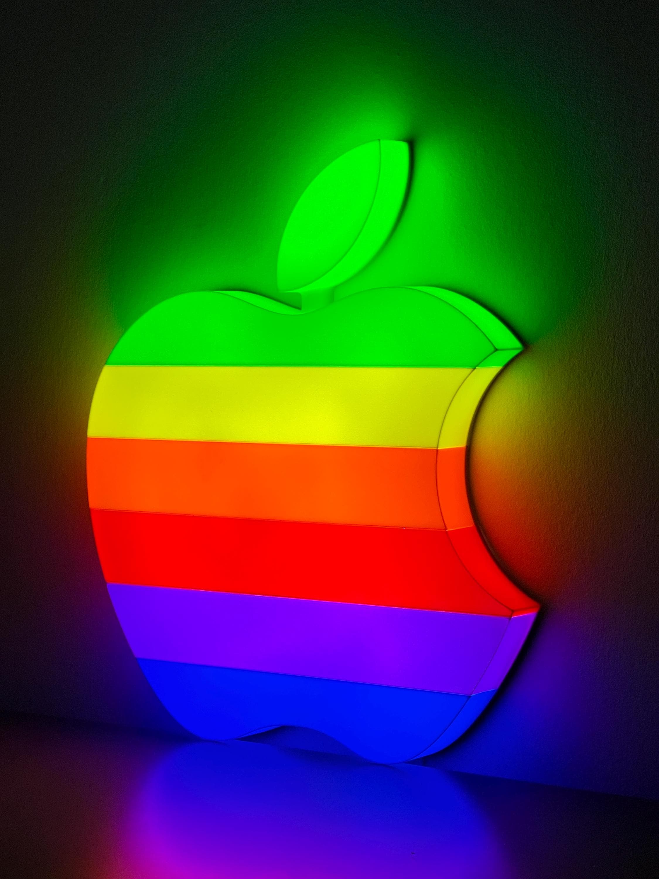 Retro apple logo - Etsy 日本