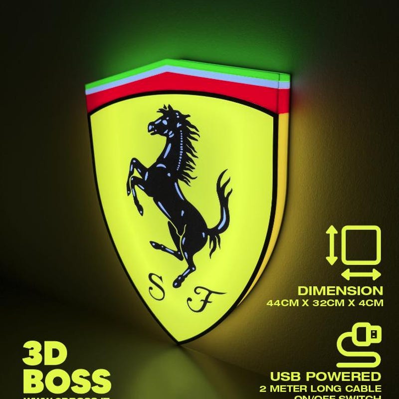 Ferrari Sign - Etsy