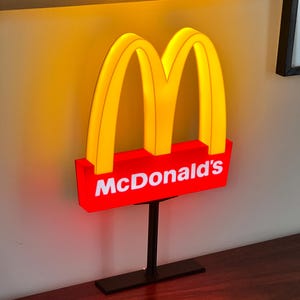 Mc Donald&#39;s Lighted sign Mcdonald&#39;s lighted sign Led Mcdonald