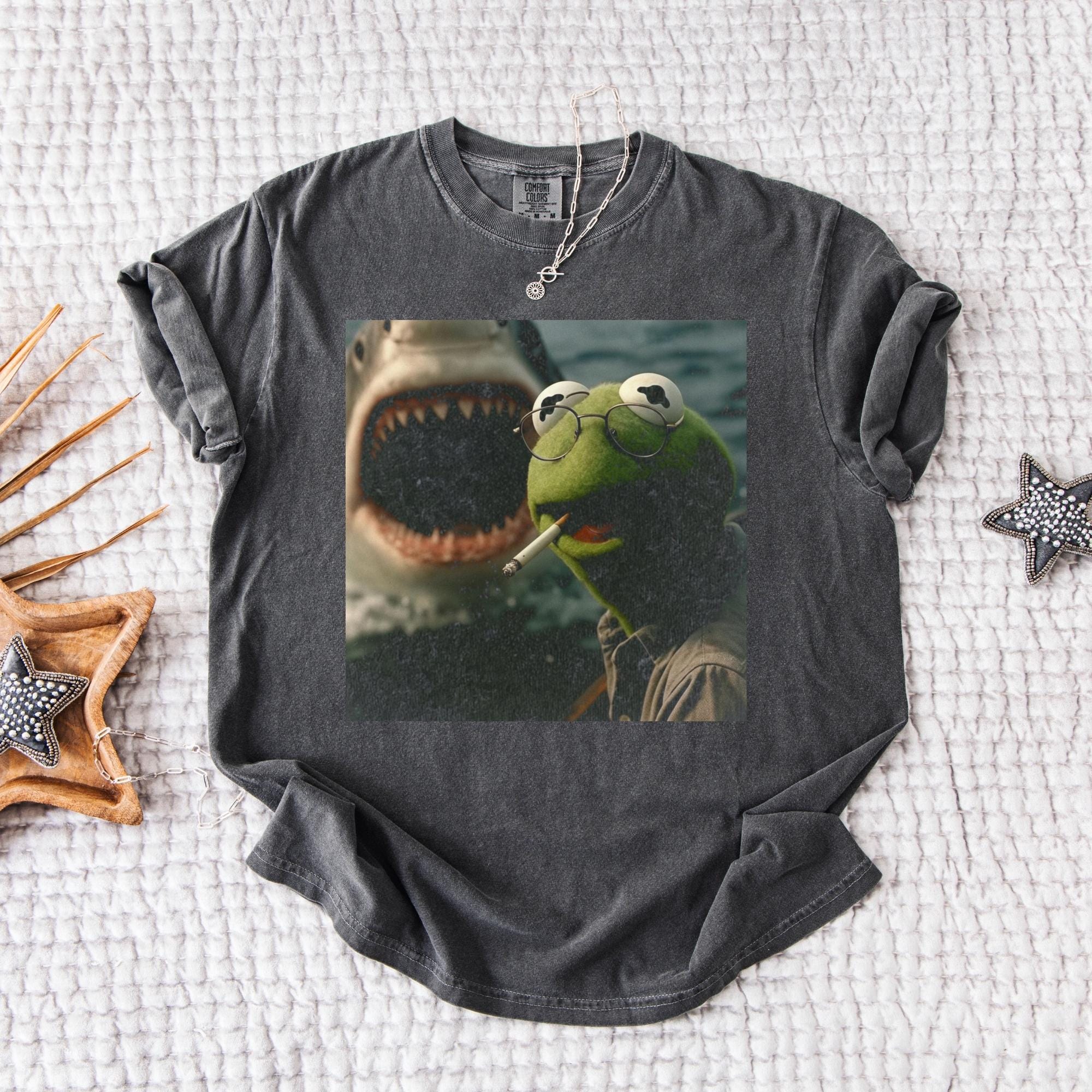 Kermit Jaws Comfort Colors - Etsy