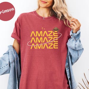 Comfort Colors® Amaze Amaze Amaze Rocky Vintage T-Shirt, Project Hail Mary Rocky Inspired Sci Fi Shirt, Bookish Gift image 5