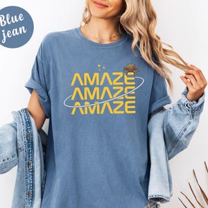 Comfort Colors® Amaze Amaze Amaze Rocky Vintage T-Shirt, Project Hail Mary Rocky Inspired Sci Fi Shirt, Bookish Gift image 4
