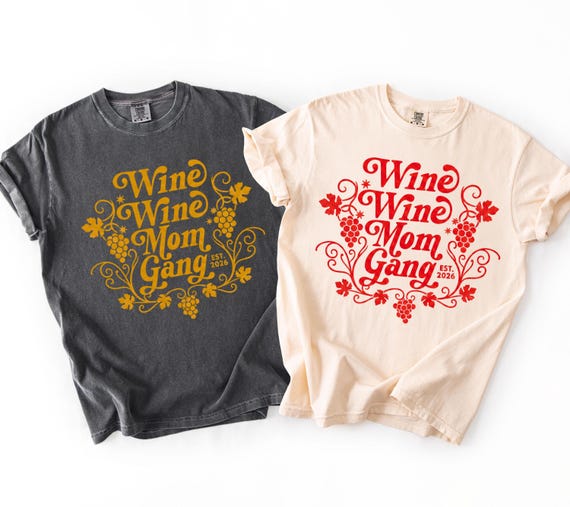 Comfort Colors® Feminist Mom Tee Organized Gang Of Wine Moms Shirt, Feminist Mom Shirt, Liberal Moms T-Shirt, Female Rage Protest Shirt