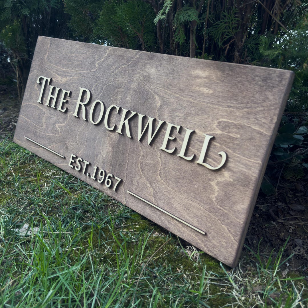 Custom Wood Sign, Personalized Sign, Wedding Gift, Farmhouse Sign ...