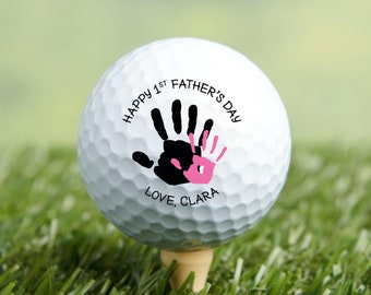 Balles de golf personnalisées, Balle de golf promue à papa, Balles de golf personnalisées, cadeau de grossesse, premier cadeau de fête des pères, cadeau pour lui, nouveau papa