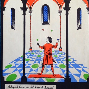 1964 The LITTLE JUGGLER Adapted from an old French Legend and illustrated by Barbara COONEY image 1