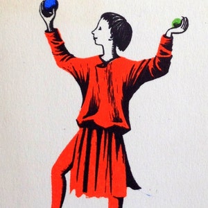 1964 The LITTLE JUGGLER Adapted from an old French Legend and illustrated by Barbara COONEY image 4