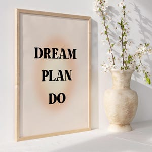 Motivational quote poster Motivational poster Inspirational wall art Positive quote decoration positive vibes poster