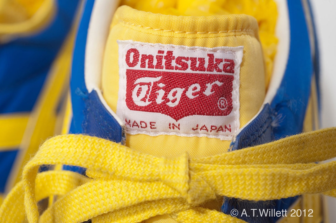 1970's Vintage Onitsuka Tiger Running Shoes 7.5 UCLA Blue Etsy