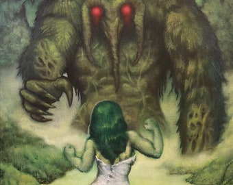 Man-Thing VS She-Hulk