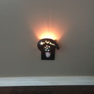 Native Black Bear Night Light, Southwestern Night Light, Custom Handmade Night Light, Southwest Light, Unique Southwestern Decor image 7