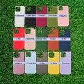 Classic iPhone Silicon Case compatible for iPhone 16 15 14 13 12 11 Pro Max Mini Plus X/XS Custom Soft Flexible Color product logo
