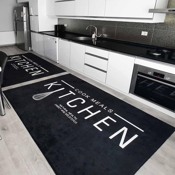 Non-Slip Kitchen Runner Rug Washable Modern Floor Mat Home Decor Kitchen Carpet Durable&Soft, Kitchen Decor, Kitchen Gift