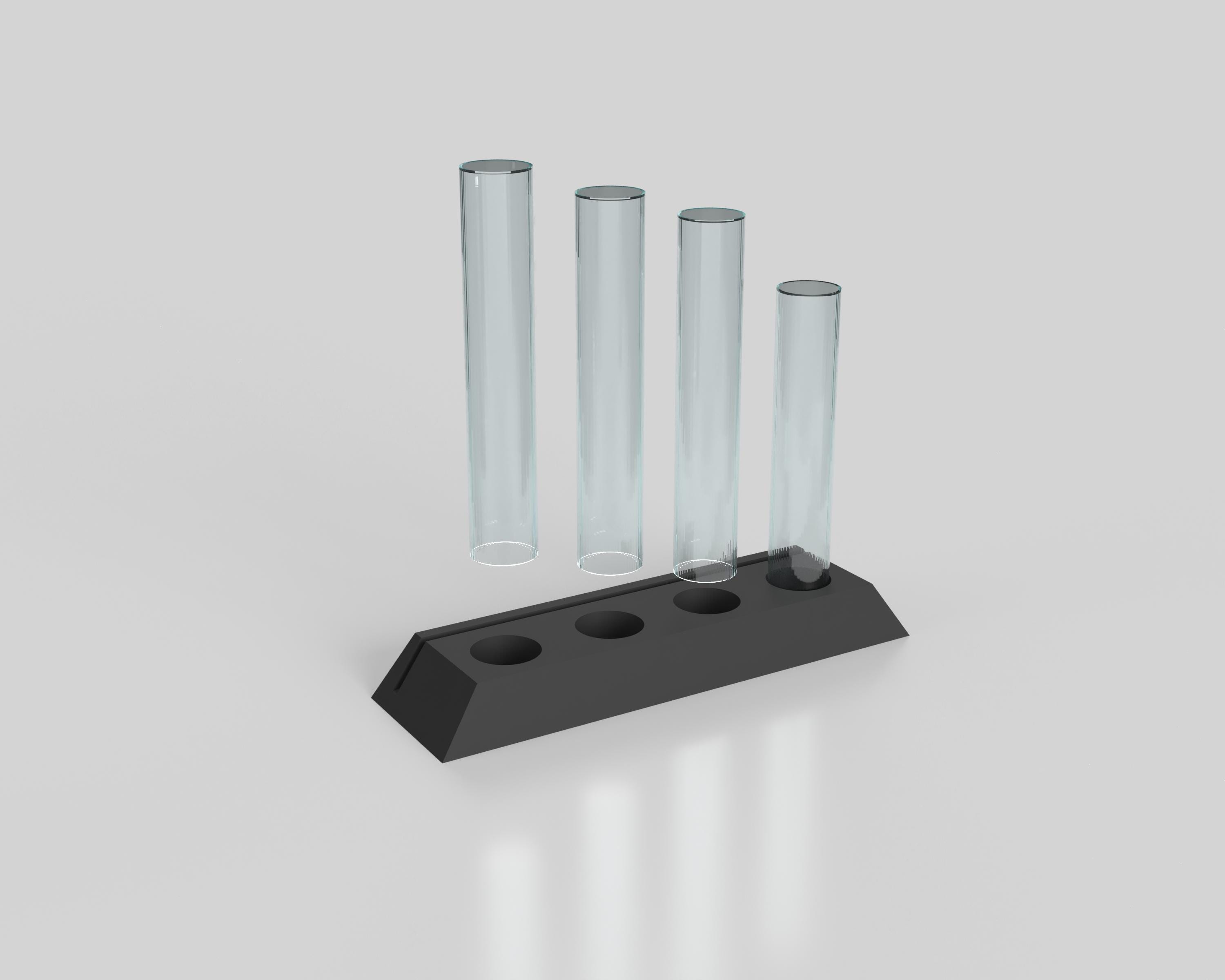 API Test Kit Station - Tube Holder Rack for Testing & Draining ...