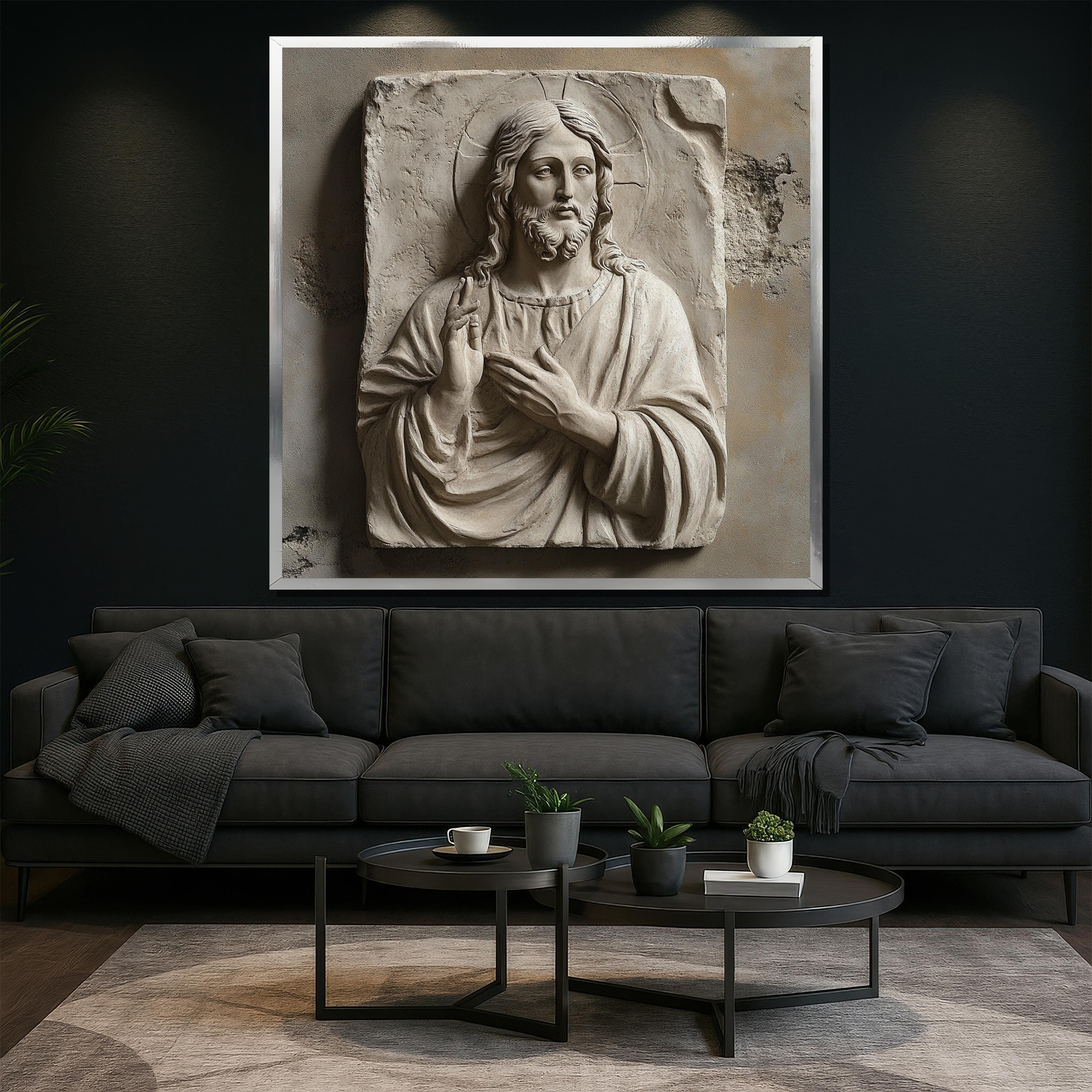Jesus Christ Canvas Print | Religious Christian Wall Art - Etsy