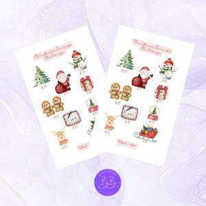 Christmas Savings Challenge | Reusable Holiday Sinking Fund