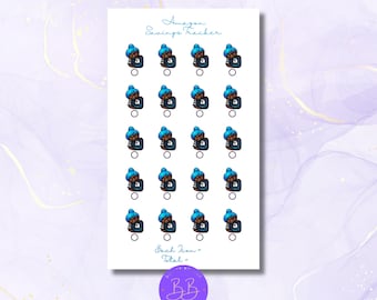 Rastreador de ahorros de Amazon Icon de Mia y Mandy: ¡Imprima su cuenta de ahorros!