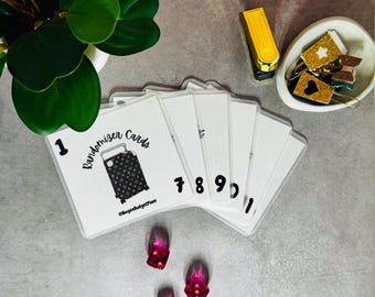¡Tarjetas aleatorias de ahorro Lux!
