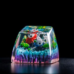 Hollow Knight Artisan Keycap: Handmade Resin SA Profile Gaming Accessory