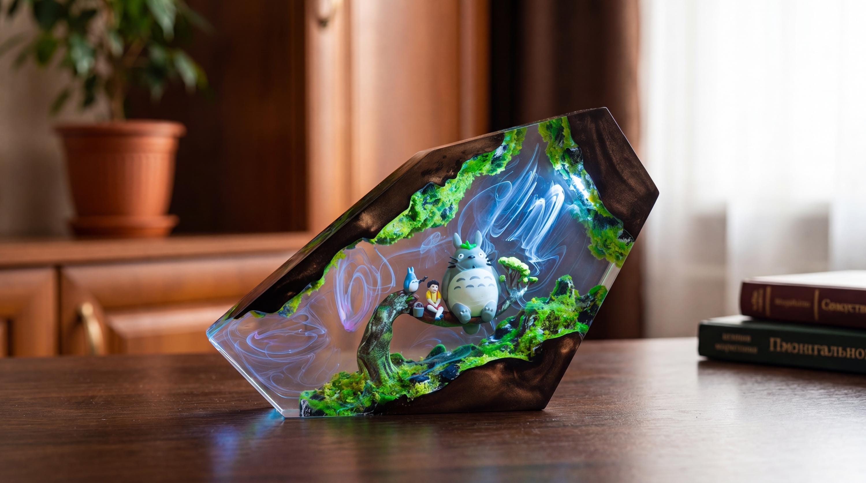 Totoro lamp - Etsy 日本