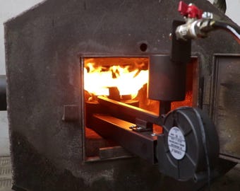 Universal Waste Oil Burner Kit for Wood Stoves & Boilers