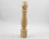 12" Oak Wood Pepper Mill