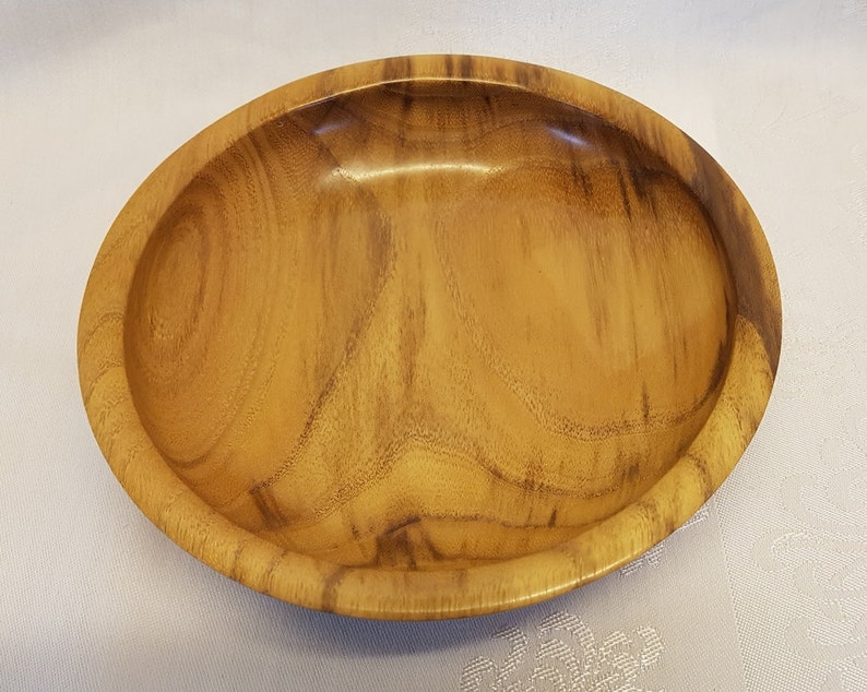 Locust wood bowl