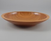 Cherry wood bowl