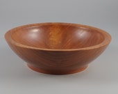 Cherry wood bowl