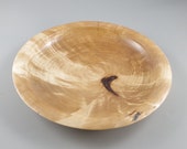 Shallow bowl/plate  made from Birch burl wood