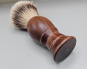 Silver-tip Badger hair Shaving brush with Walnut  wood handle