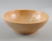 Maple wood bowl