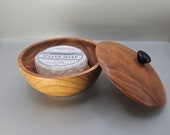 Cherry Wood Shaving Bowl