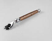 Mach-3/Venus razor handle made from Walnut wood