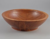 Cherry wood bowl