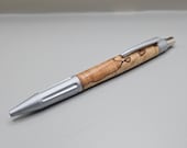 Luxor Click pen made from Spalted Maple wood
