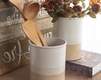 Ceramic Utensil Holder, Utensil Holder, Ceramic Vase, Kitchen Vase, , Kitchen Organisation, Home & Living, Kitchen Decor, Flower Pot