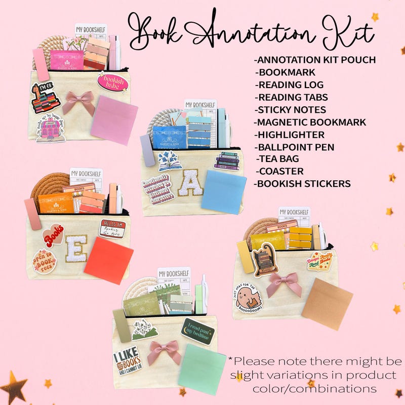 Book Annotation Kit - Etsy