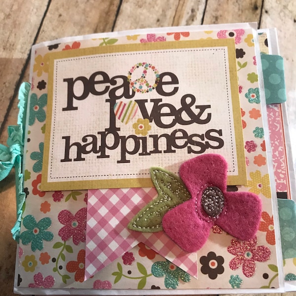 Peace and Love Paperbag Mini Album