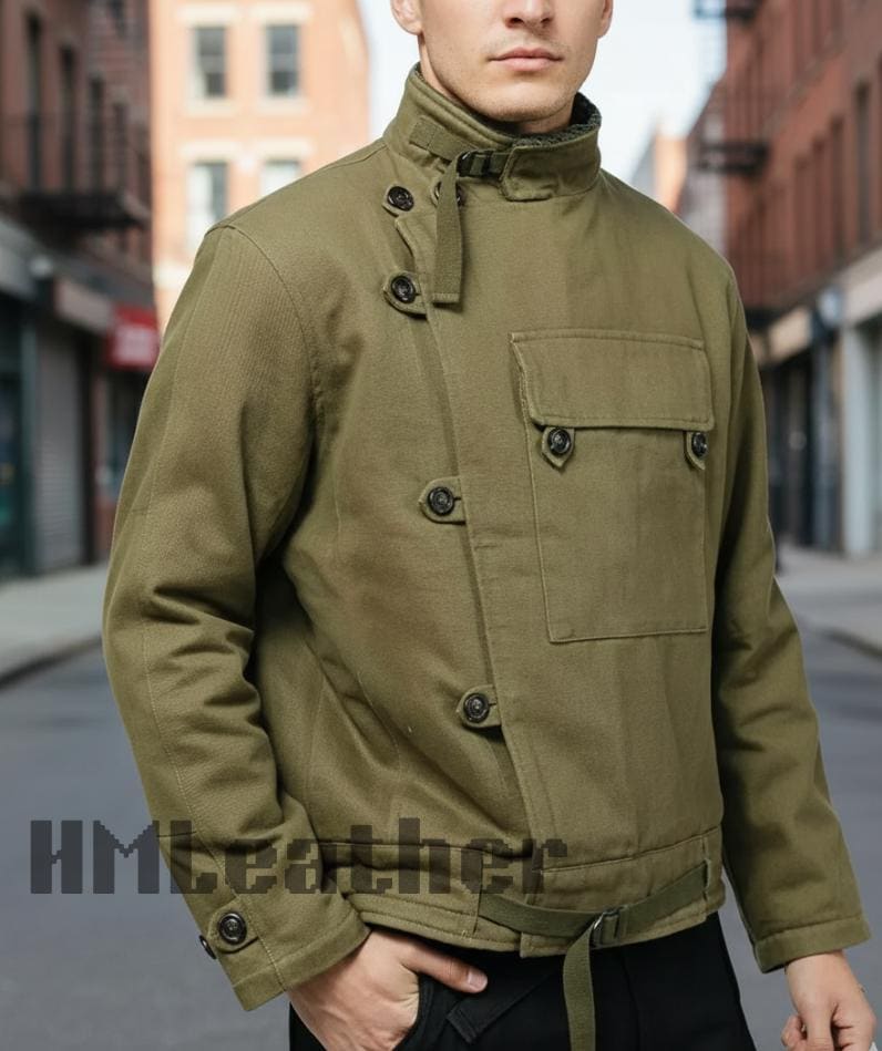 【Tokukai様用】1977SwedisharmyM69tankers jkt 666 LJM-10JTF ジョニーサンダースカラー ライダースジャケット