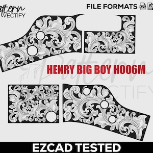 Henry Big Boy[H006M] Disegno a scorrimento: incisione laser vettoriale (SVG, Ai, PNG, DXF)