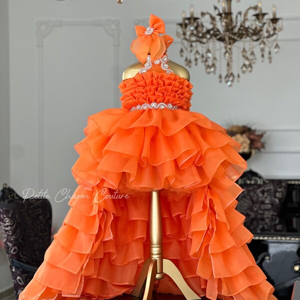 Pink and Orange Prom Dress Etsy — free download