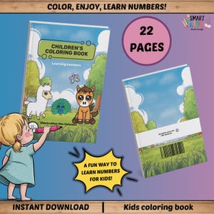 coloring book for kids | Printable Coloring Pages | Preschool | Kindergarten | Homeschool |Animals for Coloring | Toddlers | Simple Coloring