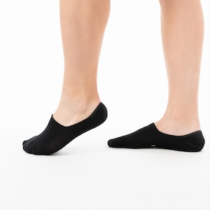 Bamboo No Show Socks: Men&#39;s Low Cut Invisible Sock, 6 Pairs