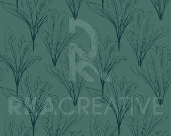 Ti Leaf SVG: ハワイの植物のクリップアート（デジタルダウンロード