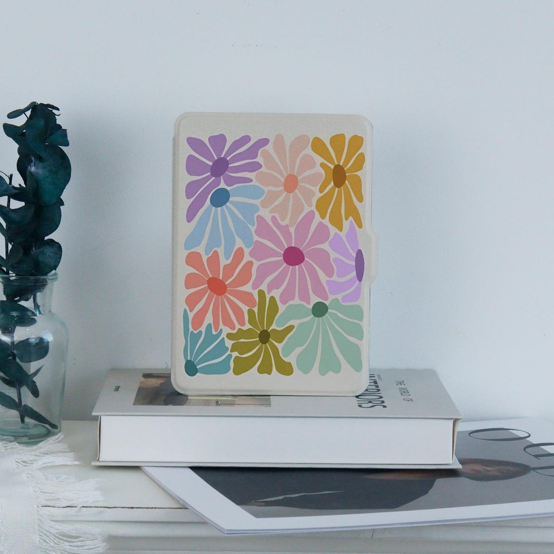Colorful Flower,kindle Paperwhite Case With Hand Strap for Kindle2022 ...