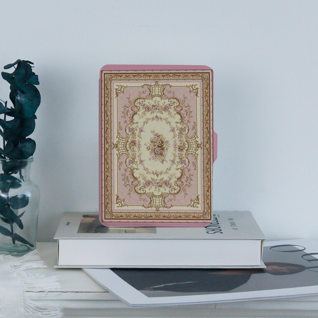 Pink Vintage,kindle Paperwhite Case With Hand Strap for Kindle 2022/ ...